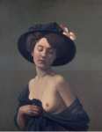 Vallotton Felix Woman in a Black Hat  - Hermitage